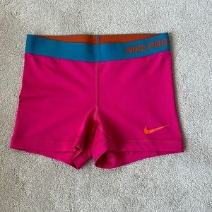 Nike Pro dri-fit training shorts